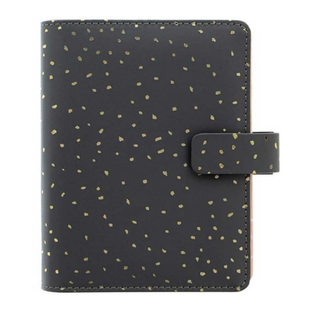 FILOFAX Confetti Pkt Organiser Charcoal