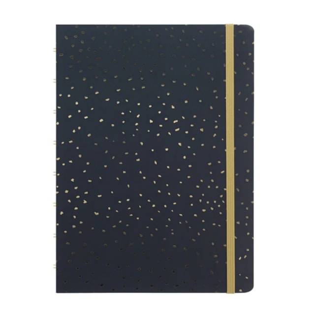 FILOFAX A5 Notebook Confetti Charcoal