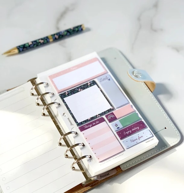 Filofax Sticky Notes Garden
