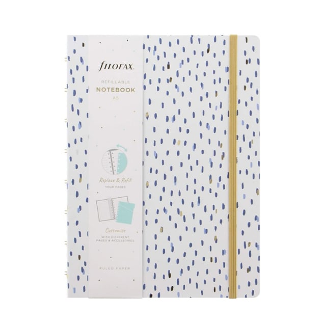 FILOFAX Indigo A5 Refillable Notebook Rain