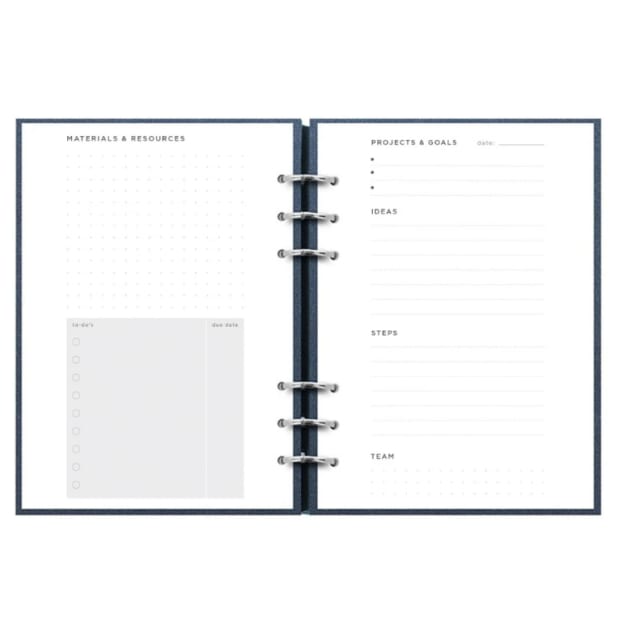 FILOFAX A5 Notebook Project Management Refill