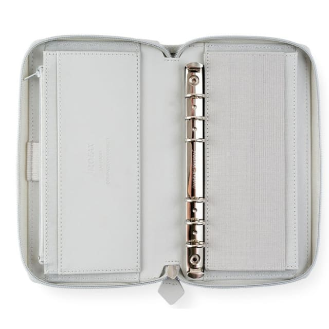Filofax Per Com Saffiano Zip Organiser Granite