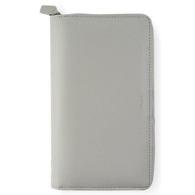 Filofax Per Com Saffiano Zip Organiser Granite
