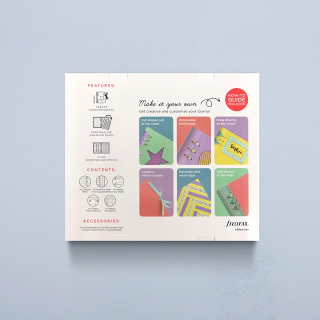 FILOFAX A5 Clipbook Creative Kit Vista Blue