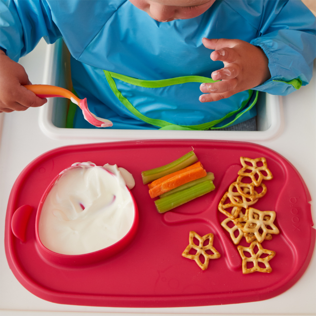 B.BOX Roll + Go Mealtime Mats Strawberry Shake