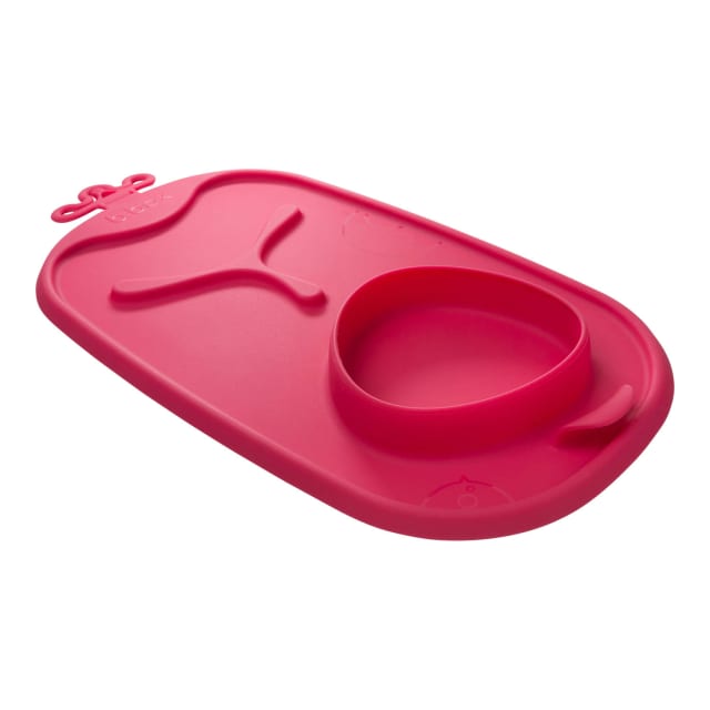 B.BOX Roll + Go Mealtime Mats Strawberry Shake