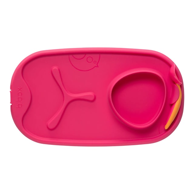 B.BOX Roll + Go Mealtime Mats Strawberry Shake