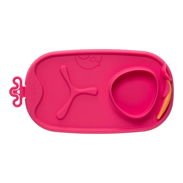 B.BOX Roll + Go Mealtime Mats Strawberry Shake