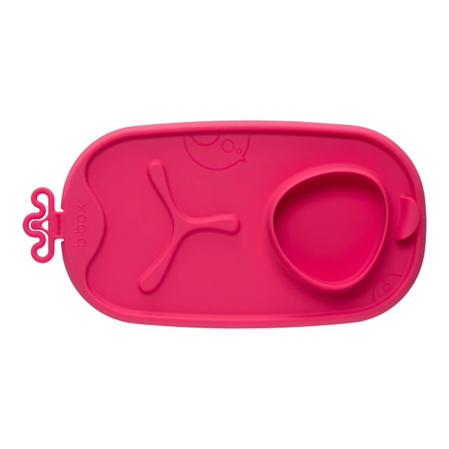 B.BOX Roll + Go Mealtime Mats Strawberry Shake