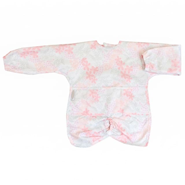 SILLY BILLYZ NYLON HIGHCHAIR HUGR L/S BIB BLOOM