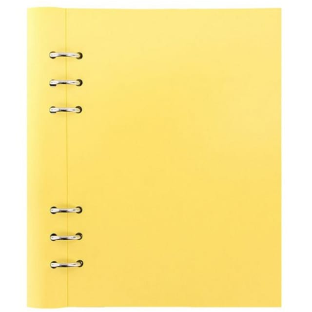 FILOFAX A5 Clipbook Custom Creative Kit Lemon