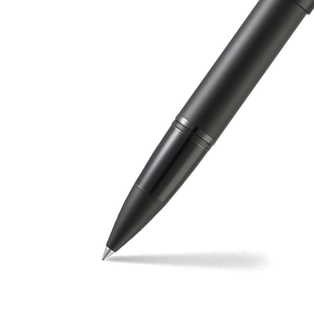Sheaffer® ICON 9108 Matte Black Rollerball Pen With Gloss Black trim