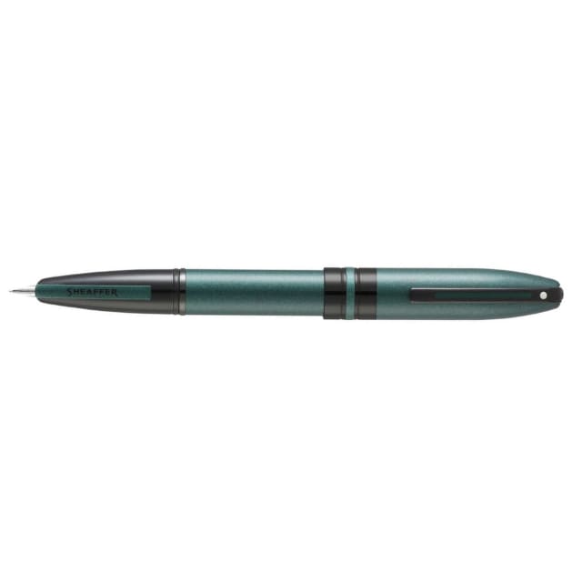 Sheaffer® ICON Metallic Green with Glossy Black PVD Trim Medium Fountain Pen