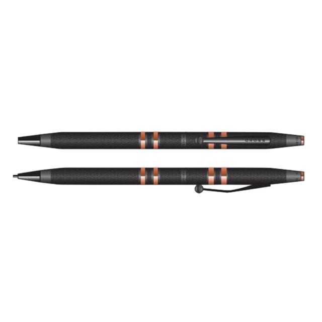 CROSS 175th Classic Century Black+RG Ballpoint and Mechanical Pencil Set