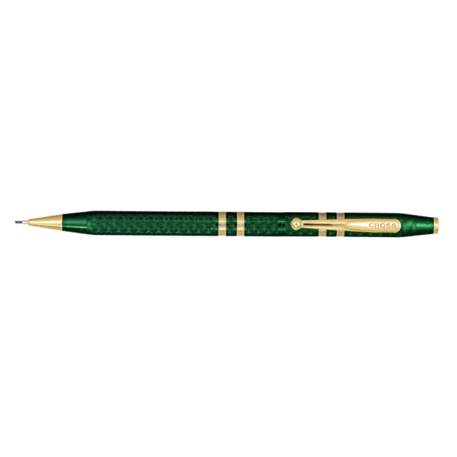 CROSS 175th Classic Century Green Lacquer+23ct Pencil