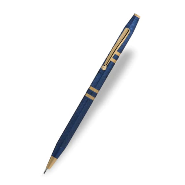 CROSS 175th Classic Century Blu Lacquer+23ct Pencil