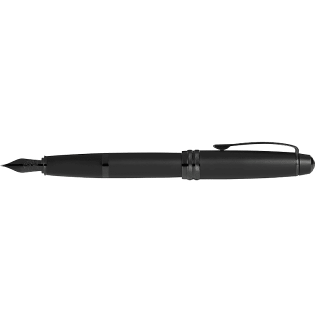 CROSS Bailey Matte Black Fountain Pen with Black Medium Nib
