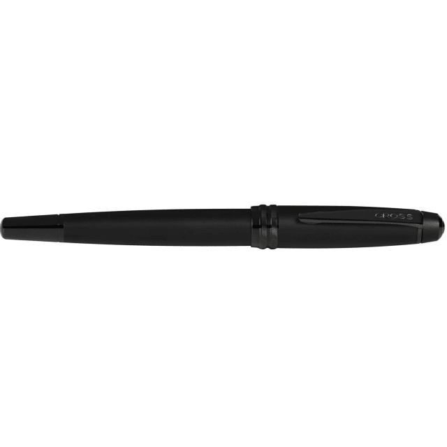 CROSS Bailey Matte Black Fountain Pen with Black Mediium Nib