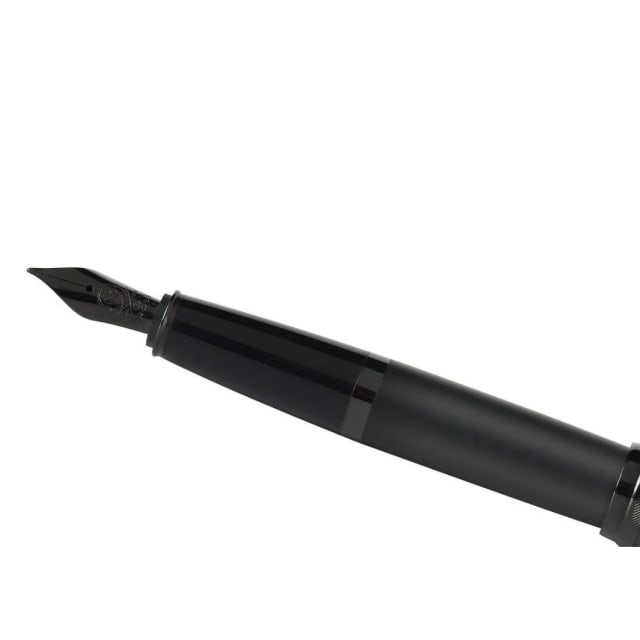 CROSS Bailey Matte Black Fountain Pen with Black Mediium Nib