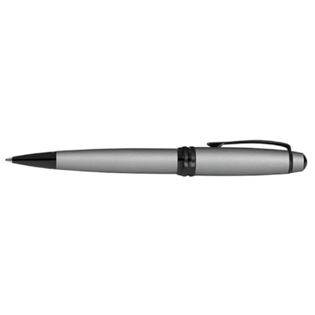 CROSS Bailey Matte Grey Ballpoint Pen with PT