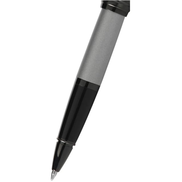 CROSS Bailey Matte Grey Rollerball with Black PT