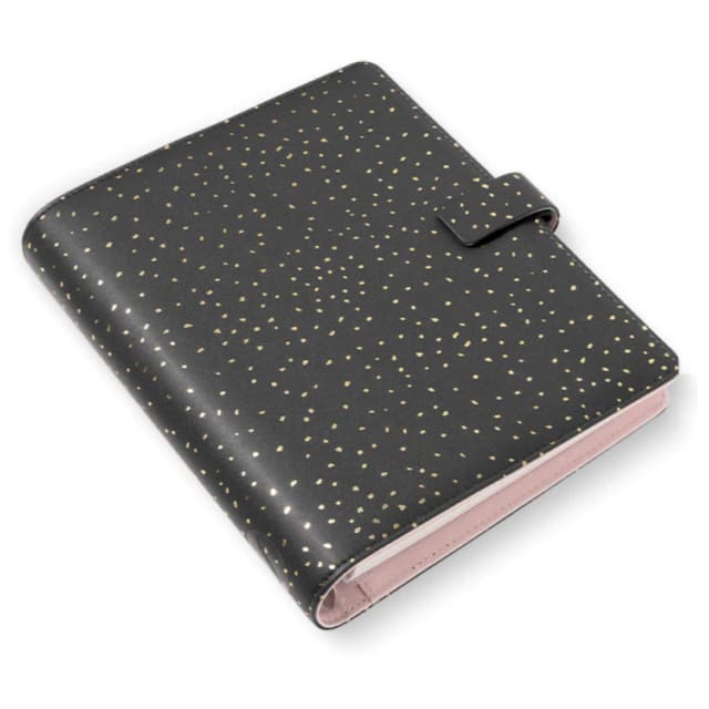 FILOFAX A5 Confetti Organiser Charcoal