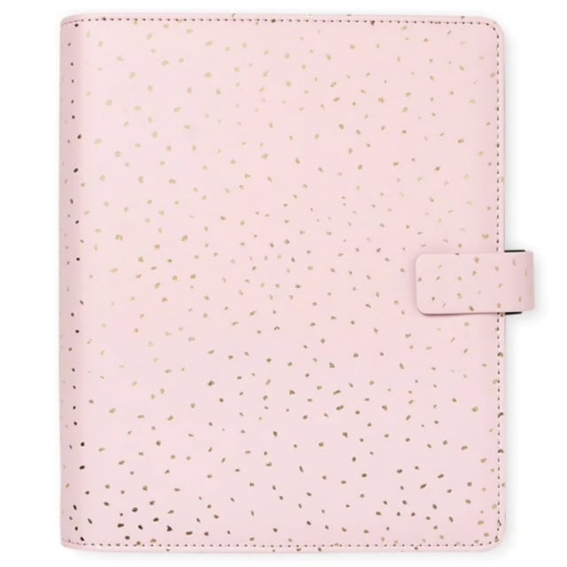 FILOFAX A5 Confetti Organiser Rose Quartz
