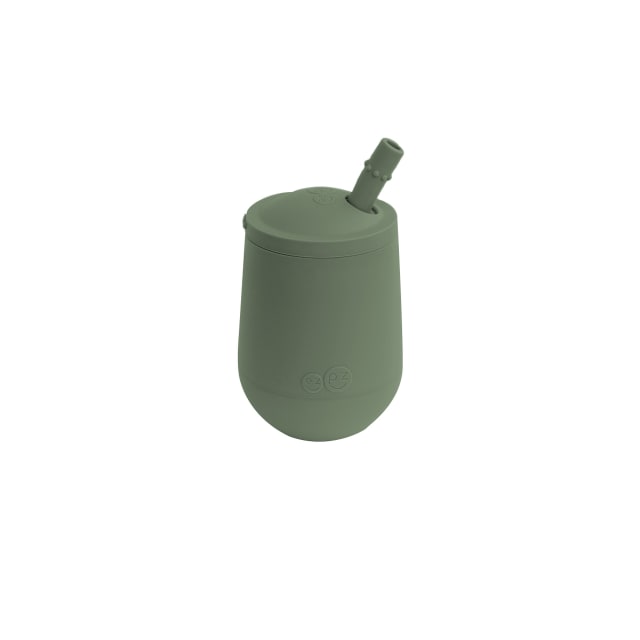 EZPZ MINI CUP+STRAW TRAINING SYS OLIVE