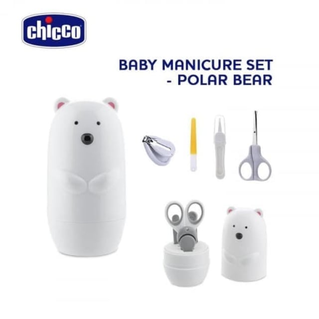 CHICCO Baby Manicure Set Polar Bear