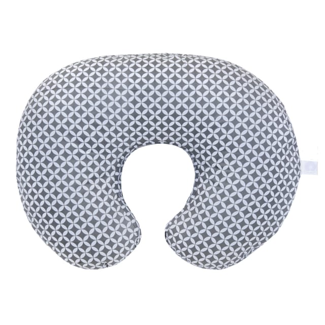 CHICCO Boppy: Pillow - Charcoal Geo Circles