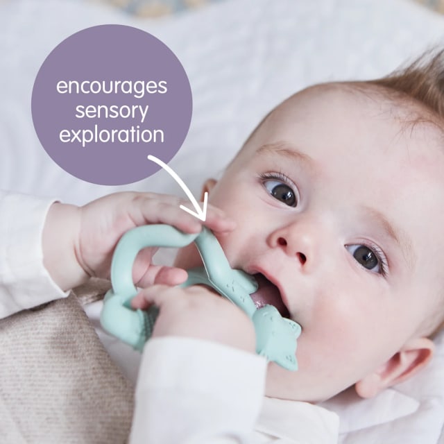 B.BOX Wrist Teether - Blush Fox