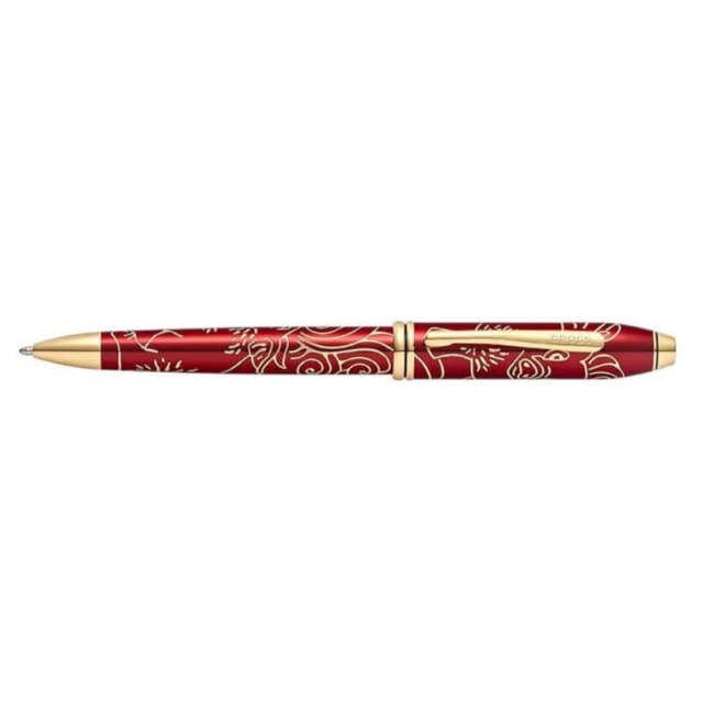 CROSS Year of Tiger Townsend Red Lacquer/23ct Ballpoint Pen