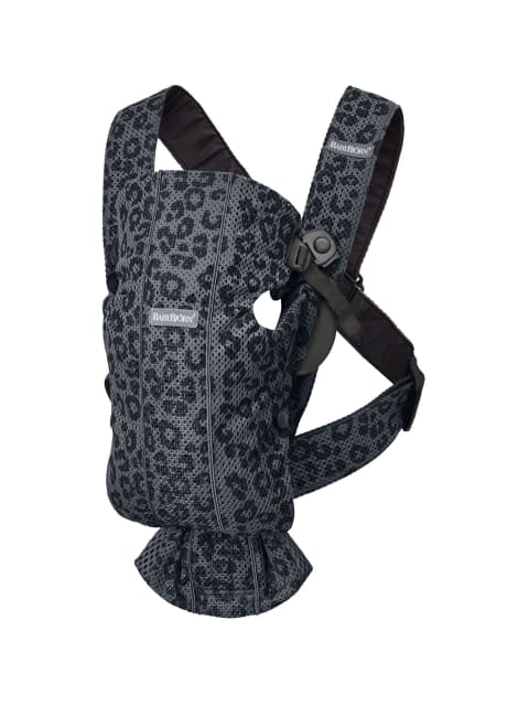 Baby Bjorn Carrier Mini 3D Mesh Anthracite/Leopard