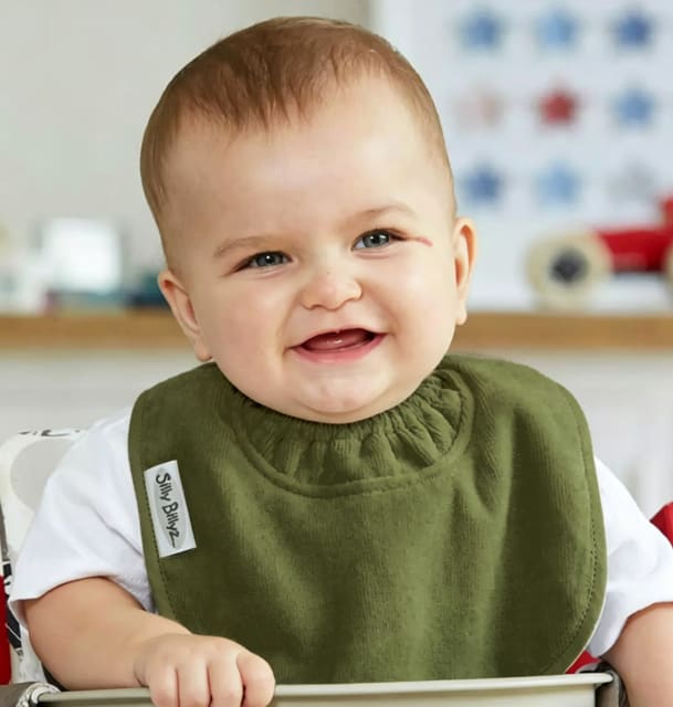 SILLY BILLYZ TOWEL BIBLET OLIVE