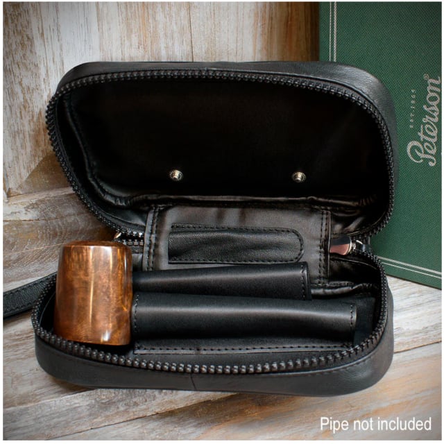 CLASSIC LEATHER 133 2 PIPE++ TOBACCO POUCH