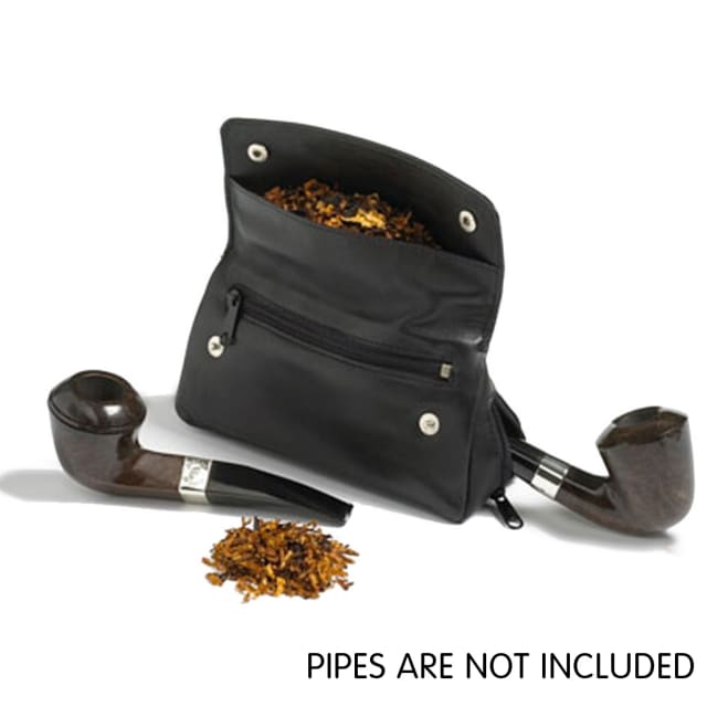 CLASSIC LEATHER 137 2 PIPE++ TOBACCO POUCH