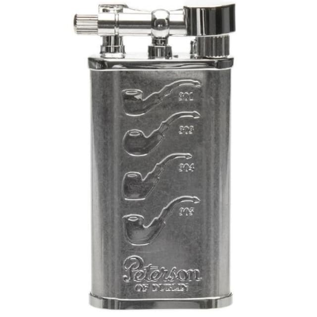 PETERSON PIPE LIGHTER 116 SYSTEM SHAPES CHROME