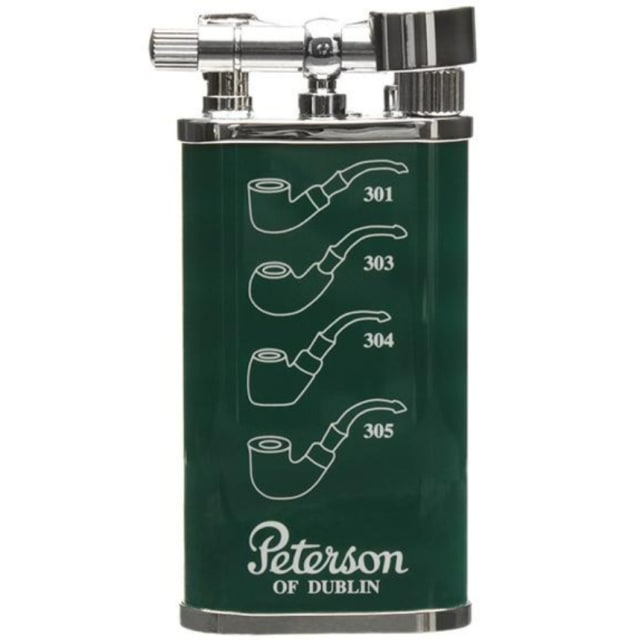 PETERSON PIPE LIGHTER 117 SYSTEM SHAPES GREEN
