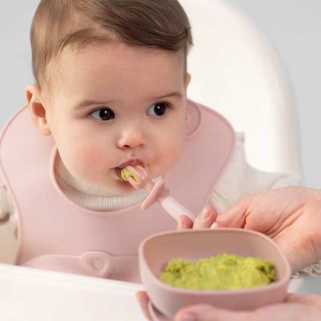 Bbox Weaning Cutlery Trio Blush