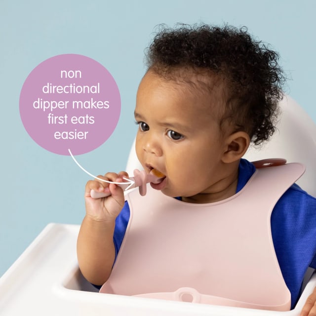 Bbox Weaning Cutlery Trio Blush