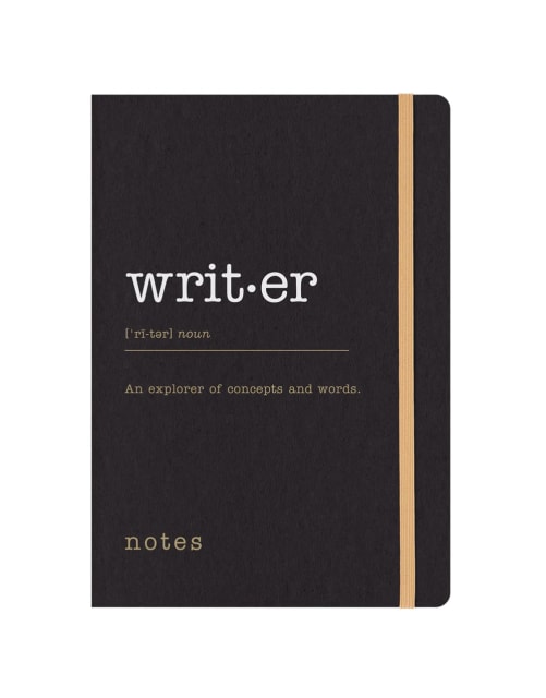 Letts Eco Writers Words A5 Dotted Notebook Black Krf
