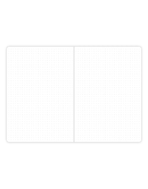 Letts Eco Writers Words A5 Dotted Notebook Black Krf