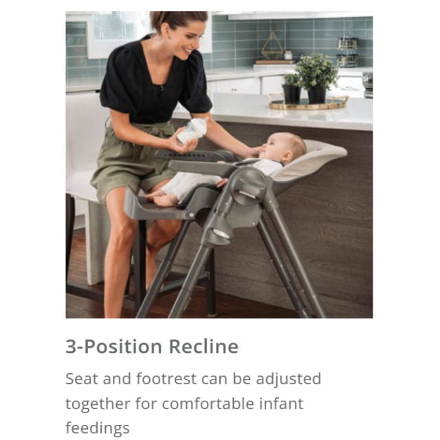 CHICCO HighChair: Polly Taupe