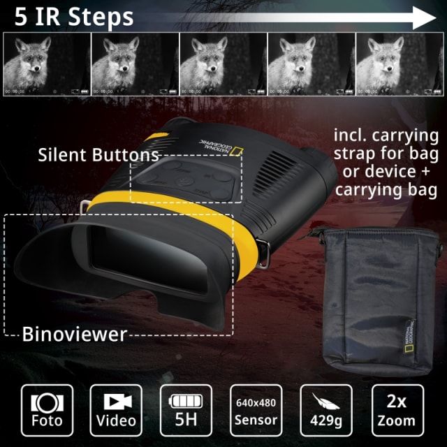 BRESSER 3.5x Digital Night Vision Binoculars