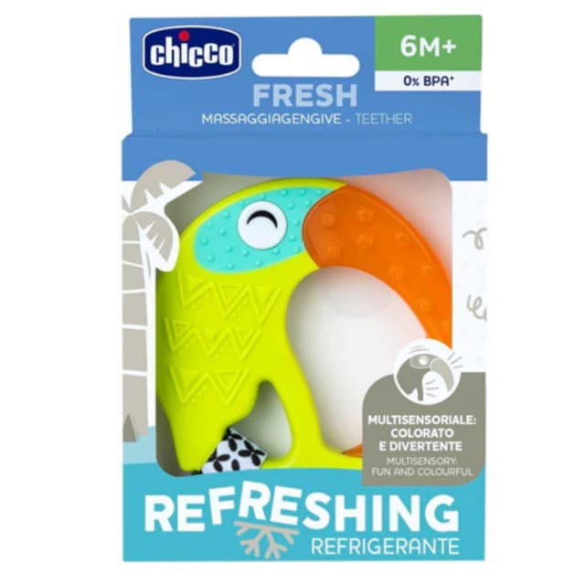 CHICCO Teether: Fresh Funny 6M+