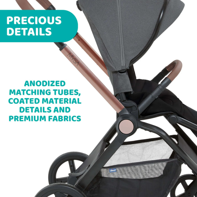 CHICCO Stroller: Mysa Black Satin