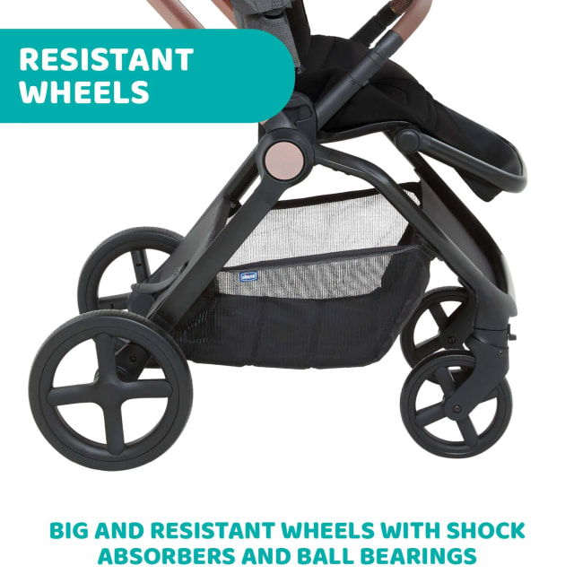 CHICCO Stroller: Mysa Black Satin