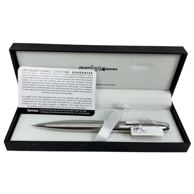 SCRIPTO Sierra Mechanical Pencil Stainless SteelSCRIPTO Sierra Mechanical Pencil Stainless Steel