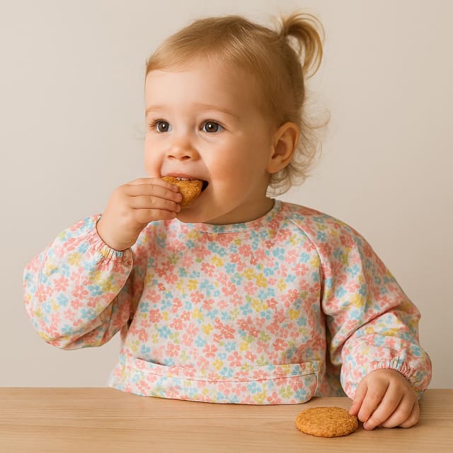 Nylon Small Long Sleeve Bib Flower Field