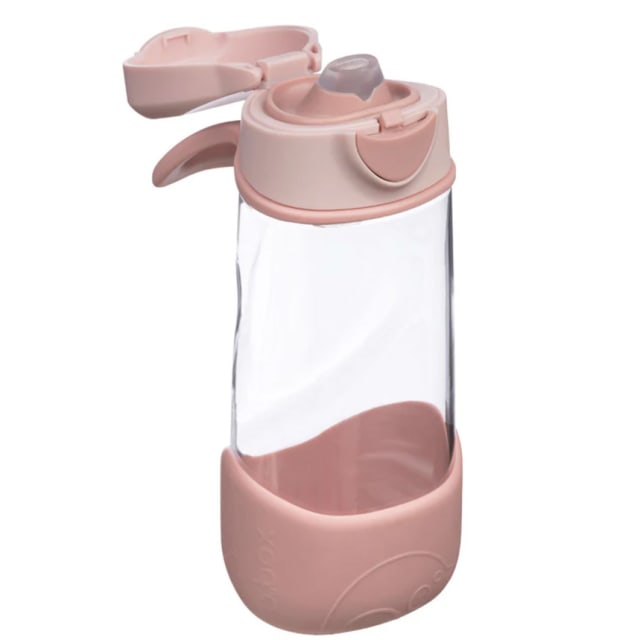 B.BOX 450mL Sport Spout Bottle - blush crush